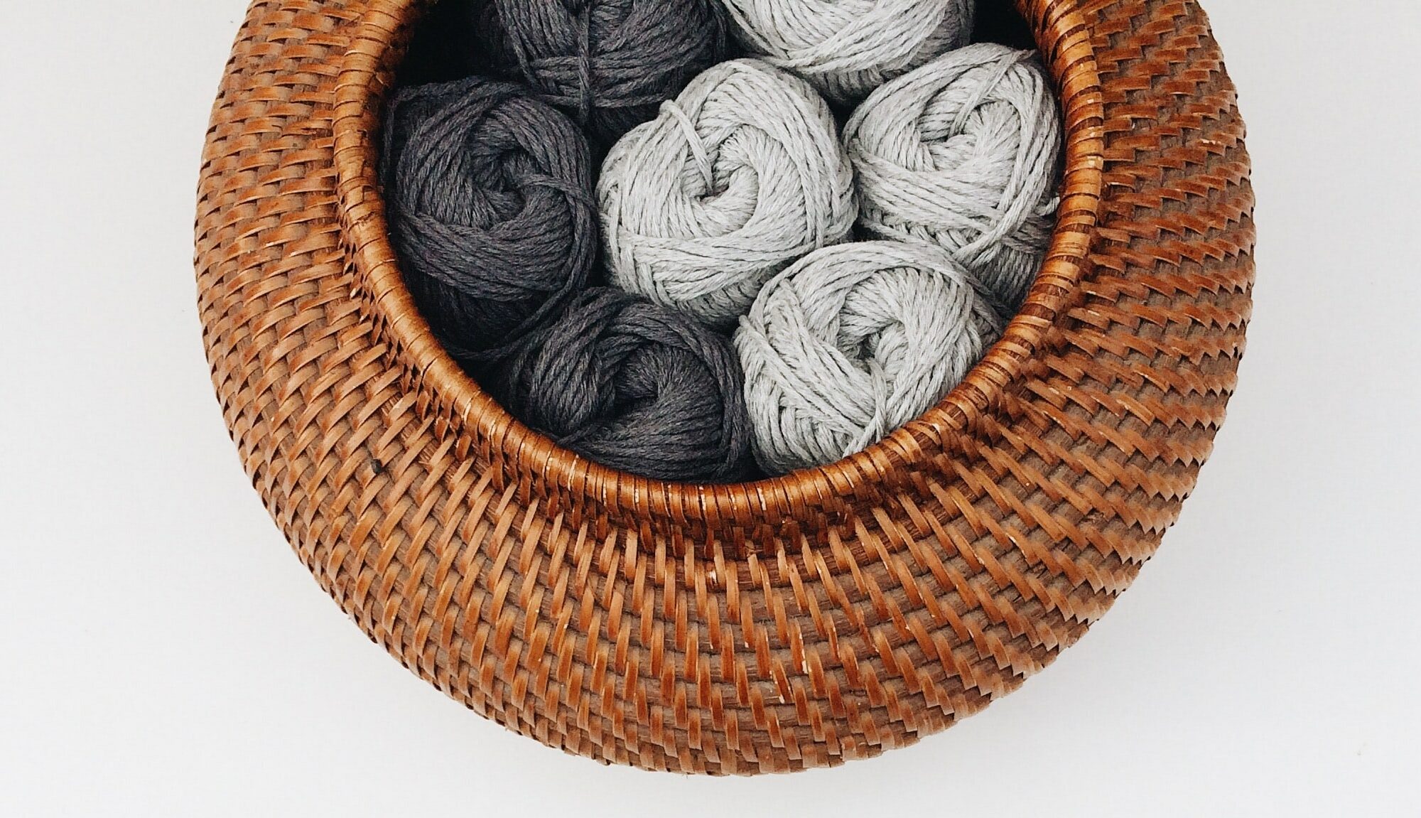 Basket of yarn image